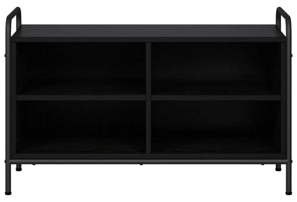 TV ormar 140 x 39 5 x 50 cm Crni hrast Konstruirano drvo - Crni hrast 80 x 39 5 x 50 cm