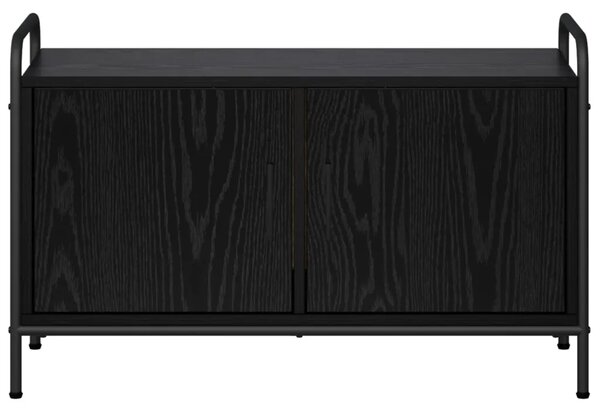 TV ormar 79 5 x 33 x 50 cm Crni hrast Konstruirano drvo - Crni hrast 79 5 x 33 x 50 cm