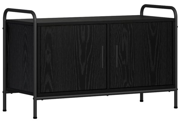 TV ormar 79 5 x 33 x 50 cm Crni hrast Konstruirano drvo - Crni hrast 79 5 x 33 x 50 cm