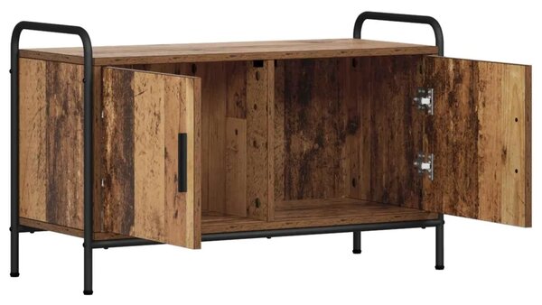 TV ormar 79 5 x 33 x 50 cm Staro drvo Konstruirano drvo - Staro drvo 79 5 x 33 x 50 cm