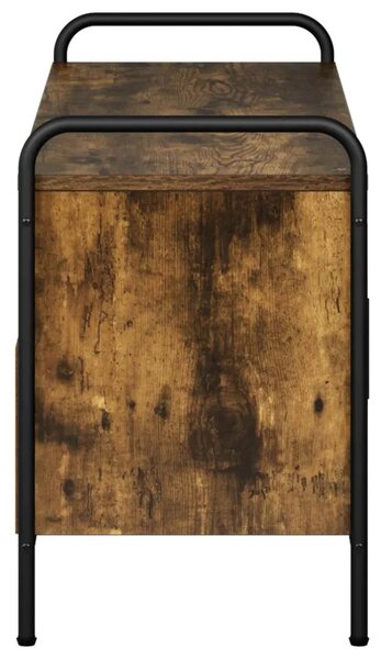TV ormar 79 5 x 33 x 50 cm Dimljeni hrast Konstruirano drvo - Dimljeni hrast 79 5 x 33 x 50 cm
