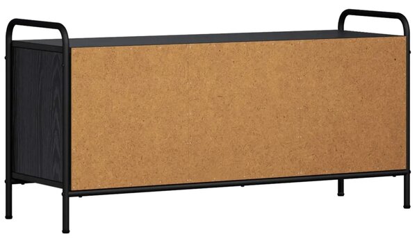 TV ormar 79 5 x 33 x 50 cm Crni hrast Konstruirano drvo - Crni hrast 79 5 x 33 x 50 cm