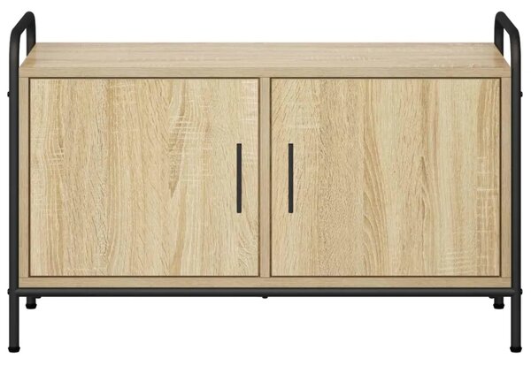 TV ormar 79 5 x 33 x 50 cm Hrast sonoma Konstruirano drvo - Hrast sonoma 79 5 x 33 x 50 cm