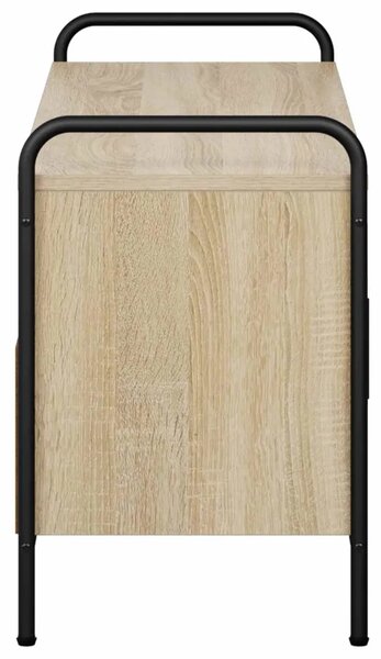 TV ormar 79 5 x 33 x 50 cm Hrast sonoma Konstruirano drvo - Hrast sonoma 79 5 x 33 x 50 cm