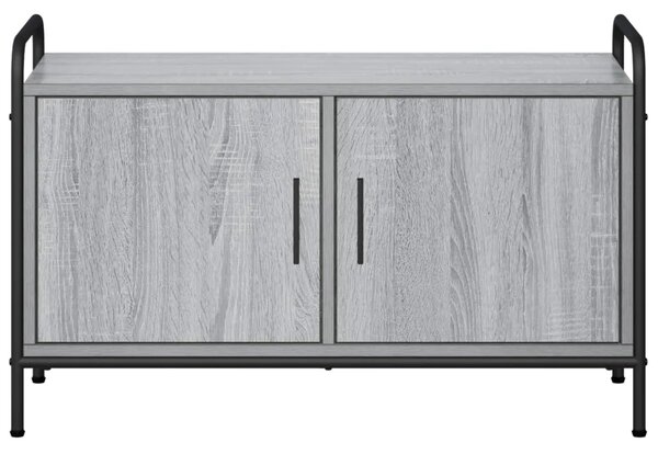 TV ormar 79 5 x 33 x 50 cm Siva Sonoma Konstruirano drvo - Siva Sonoma 79 5 x 33 x 50 cm