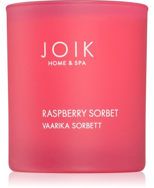 JOIK Organic Home & Spa Raspberry Sorbet mirisna svijeća 150 g