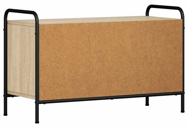 TV ormar 79 5 x 33 x 50 cm Hrast sonoma Konstruirano drvo - Hrast sonoma 79 5 x 33 x 50 cm