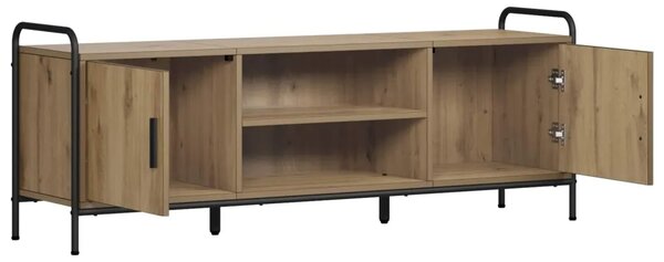 TV ormar 133 x 33 x 50 cm Hrast artisan Konstruirano drvo - Hrast artisan 67 5 x 33 x 50 cm