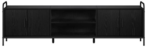 TV ormar 167 5 x 33 x 50 cm Crni hrast Konstruirano drvo - Crni hrast 167 5 x 33 x 50 cm