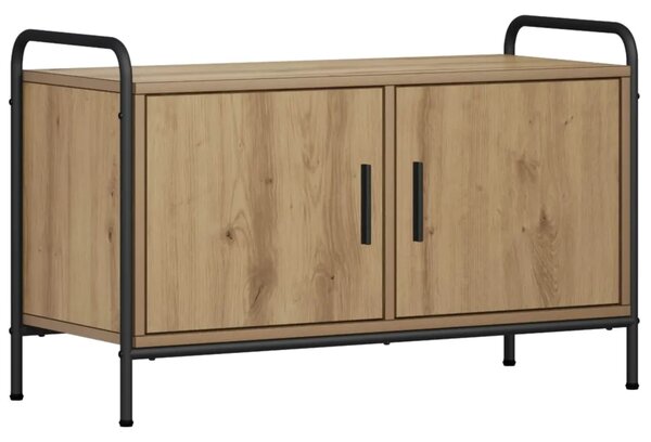 TV ormar 79 5 x 33 x 50 cm Hrast artisan Konstruirano drvo - Hrast artisan 79 5 x 33 x 50 cm