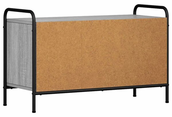 TV ormar 79 5 x 33 x 50 cm Siva Sonoma Konstruirano drvo - Siva Sonoma 79 5 x 33 x 50 cm