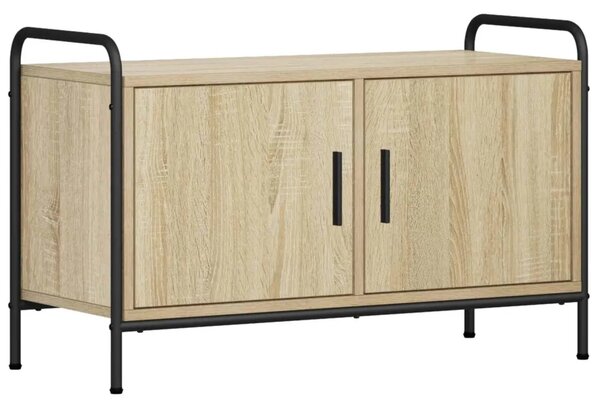 TV ormar 79 5 x 33 x 50 cm Hrast sonoma Konstruirano drvo - Hrast sonoma 79 5 x 33 x 50 cm