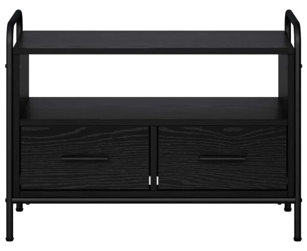 TV ormar 67 5 x 33 x 50 cm Crni hrast Konstruirano drvo - Crni hrast 67 5 x 33 x 50 cm