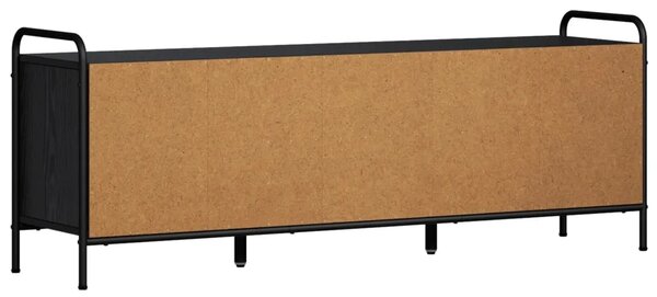 TV ormar 133 x 33 x 50 cm Crni hrast Konstruirano drvo - Crni hrast 67 5 x 33 x 50 cm