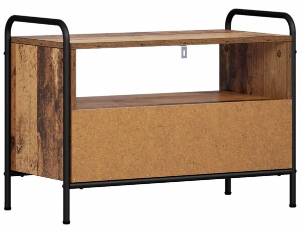 TV ormar 67 5 x 33 x 50 cm Staro drvo Konstruirano drvo - Staro drvo 67 5 x 33 x 50 cm