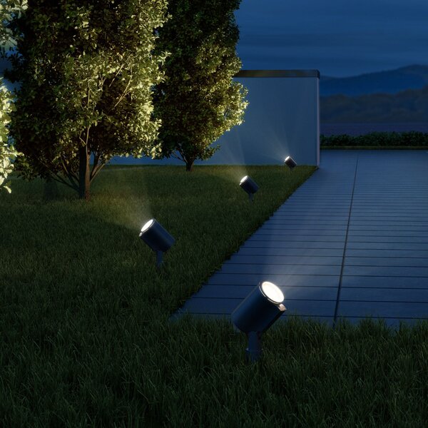 STEINEL Spot Garden SC LED reflektor sa senzorom, Crno, Metal
