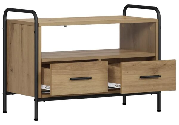 TV ormar 67 5 x 33 x 50 cm Hrast artisan Konstruirano drvo - Hrast artisan 67 5 x 33 x 50 cm