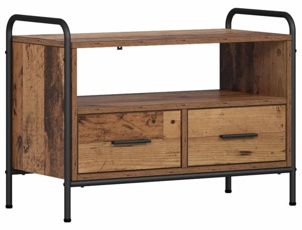 TV ormar 67 5 x 33 x 50 cm Staro drvo Konstruirano drvo - Staro drvo 67 5 x 33 x 50 cm