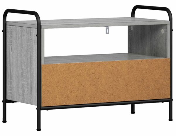 TV ormar 67 5 x 33 x 50 cm Siva Sonoma Konstruirano drvo - Siva Sonoma 67 5 x 33 x 50 cm