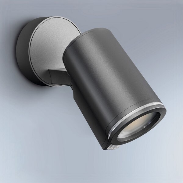 STEINEL Smart Sensor vanjski reflektor One SC, antracit, IP44, Crno, Metal, Zidni reflektor