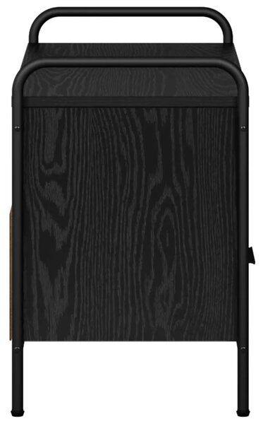 TV ormar 67 5 x 33 x 50 cm Crni hrast Konstruirano drvo - Crni hrast 67 5 x 33 x 50 cm