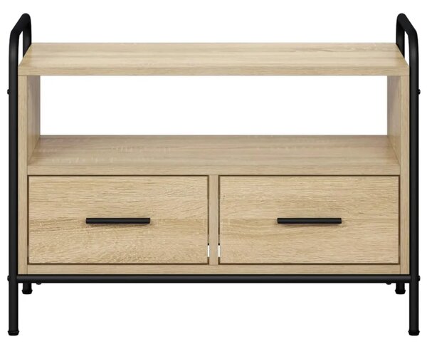 TV ormar 67 5 x 33 x 50 cm Hrast sonoma Konstruirano drvo - Hrast sonoma 67 5 x 33 x 50 cm