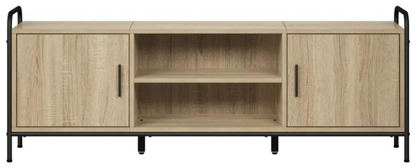 TV ormar 133 x 33 x 50 cm Hrast sonoma Konstruirano drvo - Hrast sonoma 67 5 x 33 x 50 cm