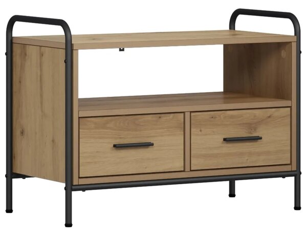 TV ormar 67 5 x 33 x 50 cm Hrast artisan Konstruirano drvo - Hrast artisan 67 5 x 33 x 50 cm