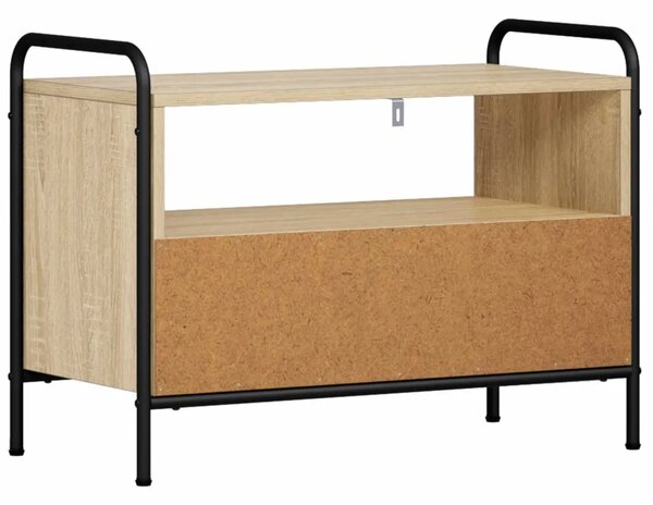 TV ormar 67 5 x 33 x 50 cm Hrast sonoma Konstruirano drvo - Hrast sonoma 67 5 x 33 x 50 cm
