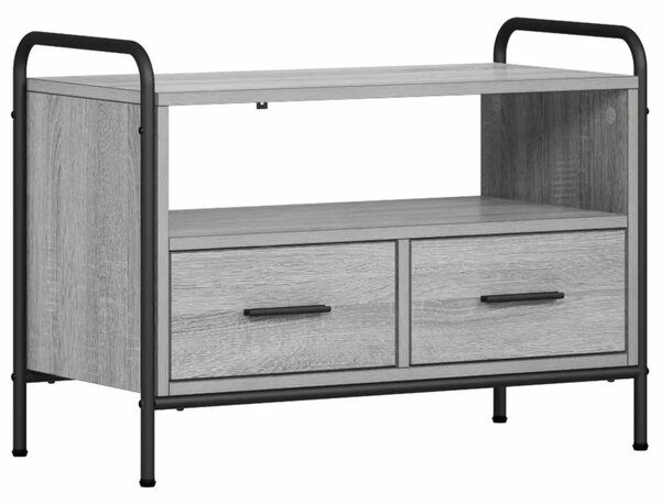 TV ormar 67 5 x 33 x 50 cm Siva Sonoma Konstruirano drvo - Siva Sonoma 67 5 x 33 x 50 cm
