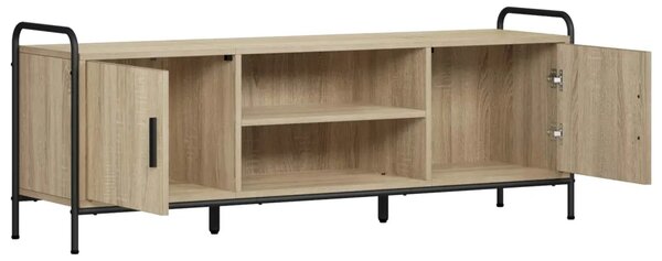 TV ormar 133 x 33 x 50 cm Hrast sonoma Konstruirano drvo - Hrast sonoma 67 5 x 33 x 50 cm