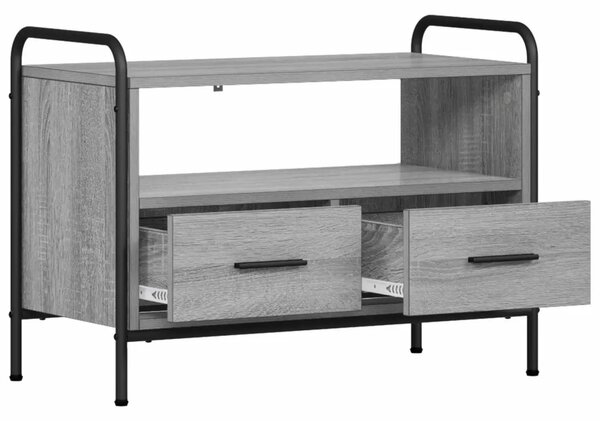 TV ormar 67 5 x 33 x 50 cm Siva Sonoma Konstruirano drvo - Siva Sonoma 67 5 x 33 x 50 cm