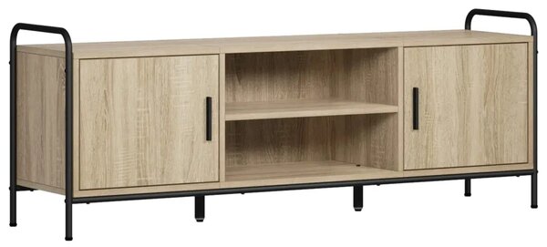 TV ormar 133 x 33 x 50 cm Hrast sonoma Konstruirano drvo - Hrast sonoma 67 5 x 33 x 50 cm