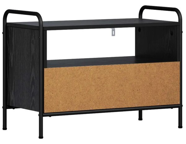 TV ormar 67 5 x 33 x 50 cm Crni hrast Konstruirano drvo - Crni hrast 67 5 x 33 x 50 cm