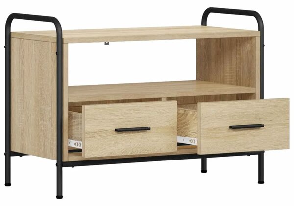 TV ormar 67 5 x 33 x 50 cm Hrast sonoma Konstruirano drvo - Hrast sonoma 67 5 x 33 x 50 cm