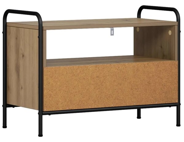 TV ormar 67 5 x 33 x 50 cm Hrast artisan Konstruirano drvo - Hrast artisan 67 5 x 33 x 50 cm