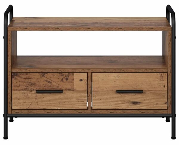 TV ormar 67 5 x 33 x 50 cm Staro drvo Konstruirano drvo - Staro drvo 67 5 x 33 x 50 cm
