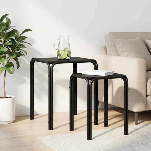 Bocni stol Crni hrast 41 x 40 x 50 cm Konstruirano drvo - Crni hrast