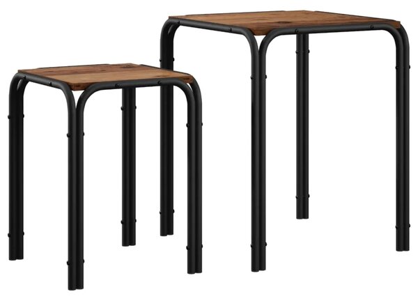 Bocni stol Staro drvo 41 x 40 x 50 cm Konstruirano drvo - Staro drvo