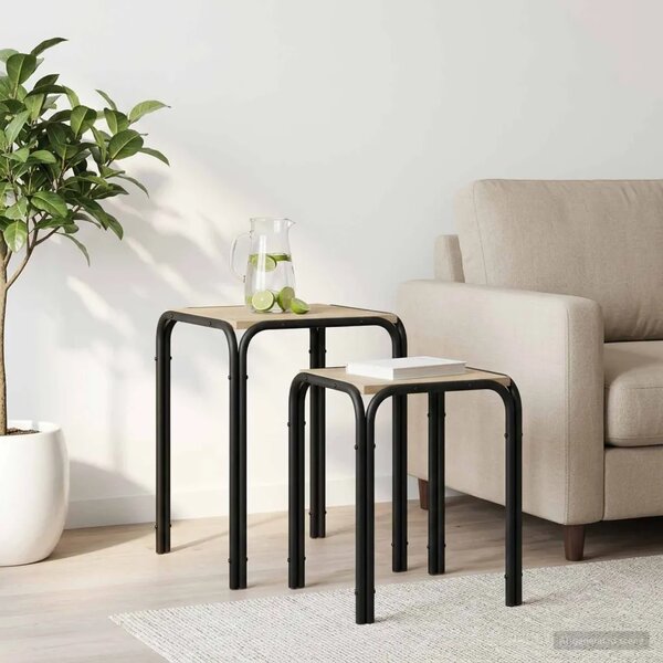 Bocni stol Hrast sonoma 41 x 40 x 50 cm Konstruirano drvo - Hrast sonoma