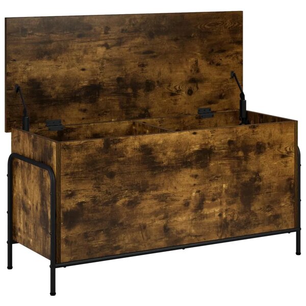 Kutija za spremanje Dimljeni hrast 80 x 40 x 49 5 cm - Dimljeni hrast 40 5 x 40 x 49 5 cm