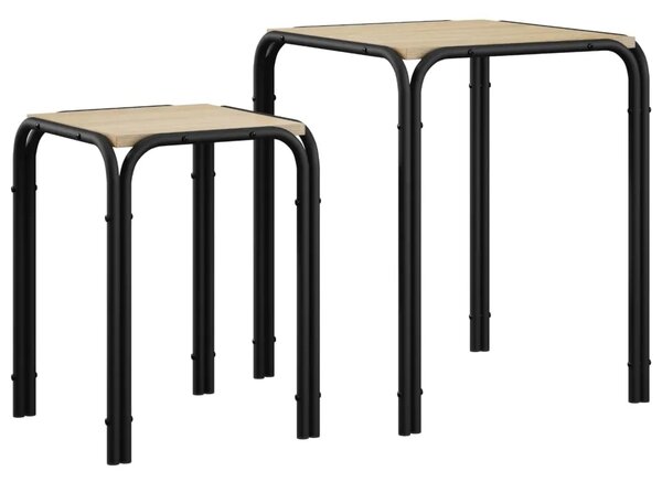 Bocni stol Hrast sonoma 41 x 40 x 50 cm Konstruirano drvo - Hrast sonoma