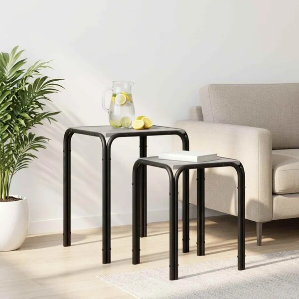 Bocni stol Siva Sonoma 41 x 40 x 50 cm Konstruirano drvo - Siva Sonoma