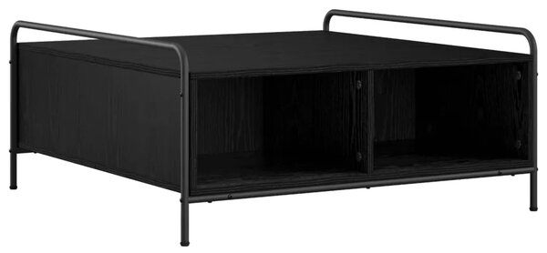 Stolić za kavu Crni hrast 90 x 90 x 41 cm Konstruirano drvo - Crni hrast 90 x 90 x 41 cm