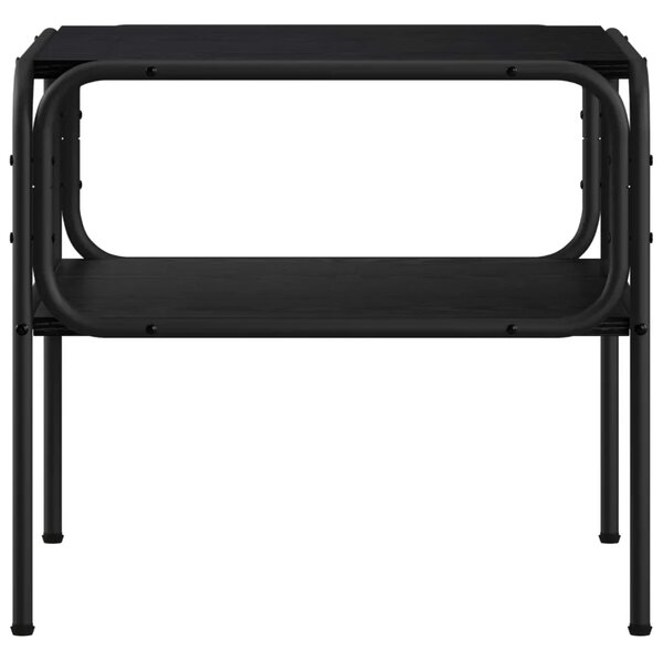 Bocni stol Crni hrast 100 x 50 x 46 cm Konstruirano drvo - Crni hrast 51 x 50 x 45 cm