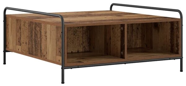 Stolić za kavu Staro drvo 90 x 90 x 41 cm Konstruirano drvo - Staro drvo 90 x 90 x 41 cm