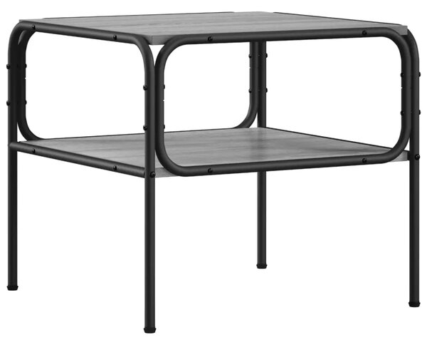 Bocni stol Siva Sonoma 100 x 50 x 46 cm Konstruirano drvo - Siva Sonoma 51 x 50 x 45 cm