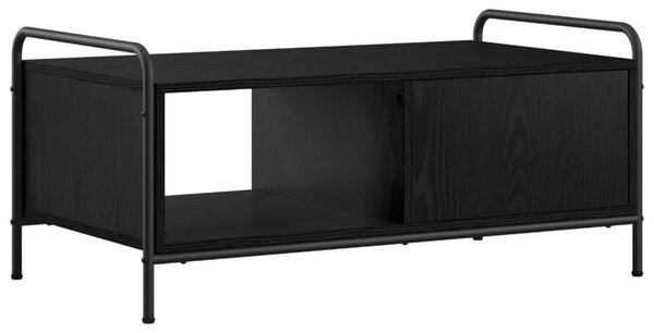 Stolić za kavu Crni hrast 90 x 49 x 41 cm Konstruirano drvo - Crni hrast