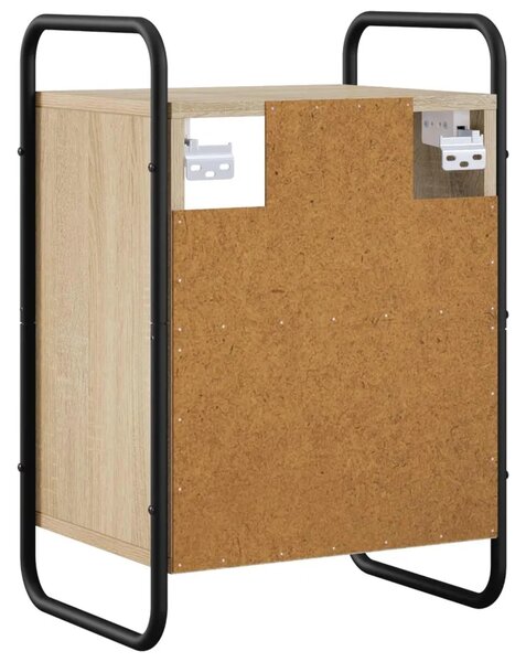 Viseći Noćni Ormar Hrast sonoma 40 x 30 x 60 cm - Hrast sonoma 1