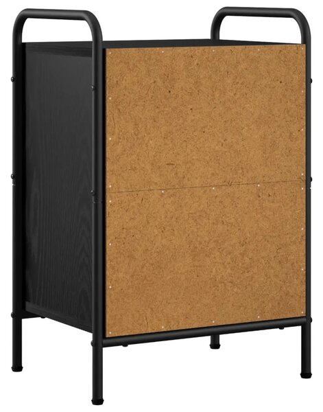 Noćni ormar Crni hrast 40 x 30 x 60 cm Konstruirano drvo - Crni hrast 1